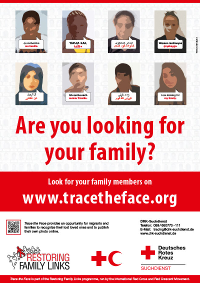 Poster Trace the Face