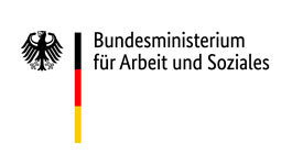 Logo: Bundesministerium für Arbeit und Soziales (BMAS)