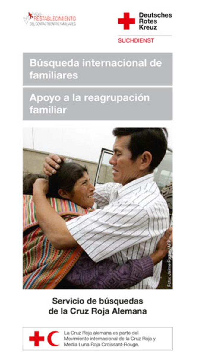 Internationale Suche und Familienzusammenführung (Spanisch)