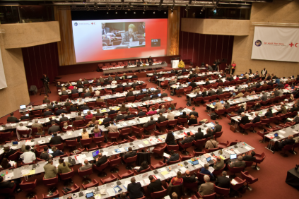 Delegiertenrat der Rotkreuz- und Rothalbmond-Bewegung im Oktober 2024 in Genf