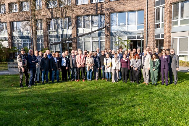 Gruppenbild von der Tagung der Konventionsbeauftragten des DRK 2025. Foto: Andreas Brockmann/DRK-Landesverband Nordrhein 