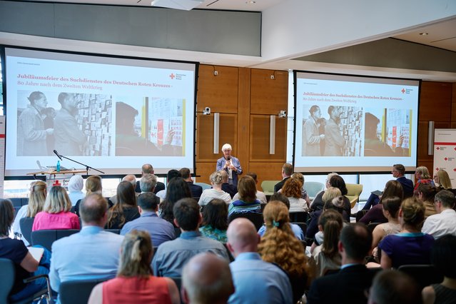 Jubiläumsfeier des DRK-Suchdienstes mit DRK-Präsidentin Gerda Hasselfeld