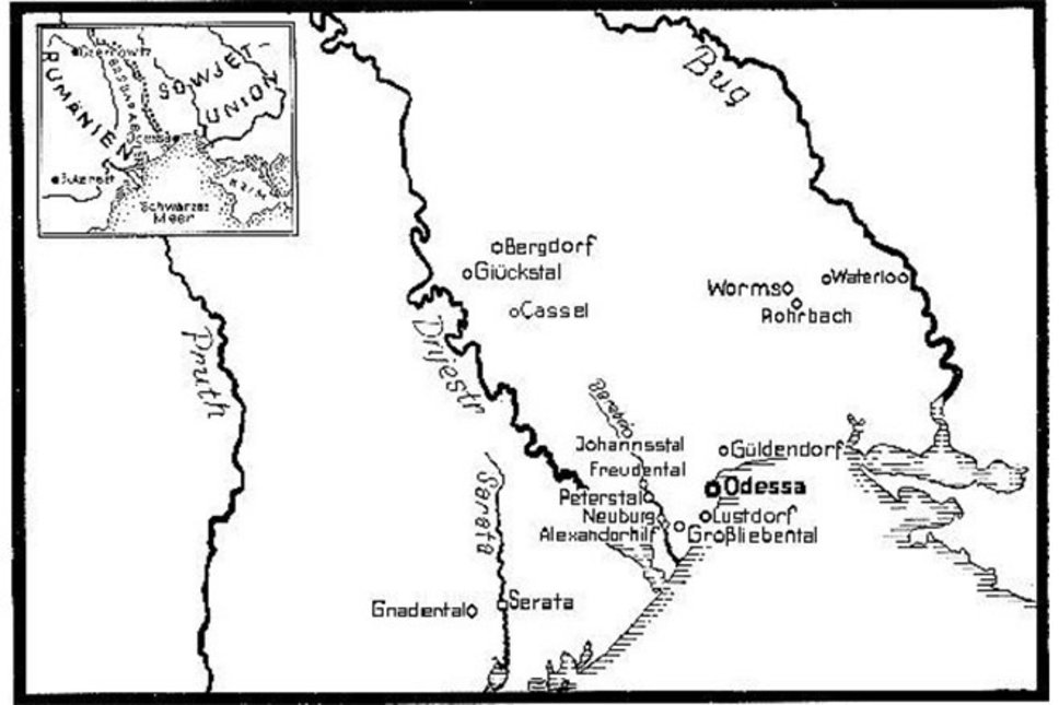 Stammbaum der Familie Schmidt Siedlung in Odessa