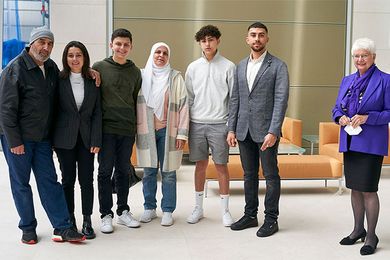 Семья М. и ДРК Президент г-жа Хассельфельдт